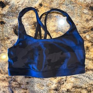 lululemon camouflage sports bra